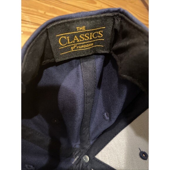 Quicksilver Snapback Cap Men Gray Blue Cotton The Original Boarding Co - Picture 3 of 4